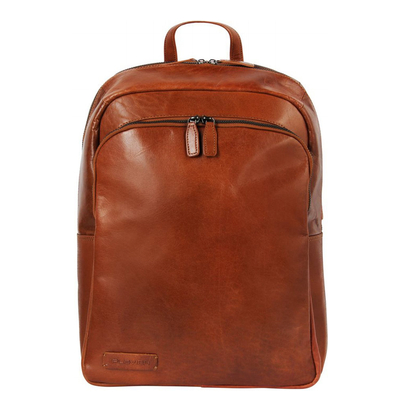 Plevier Opaal Laptop Rucksack 15,6" cognac