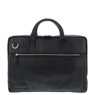 Plevier Vintage London Laptoptasche Doppelfach 15.6" black