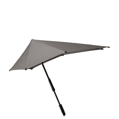 Senz Large Stick Sturmschirm silk grey
