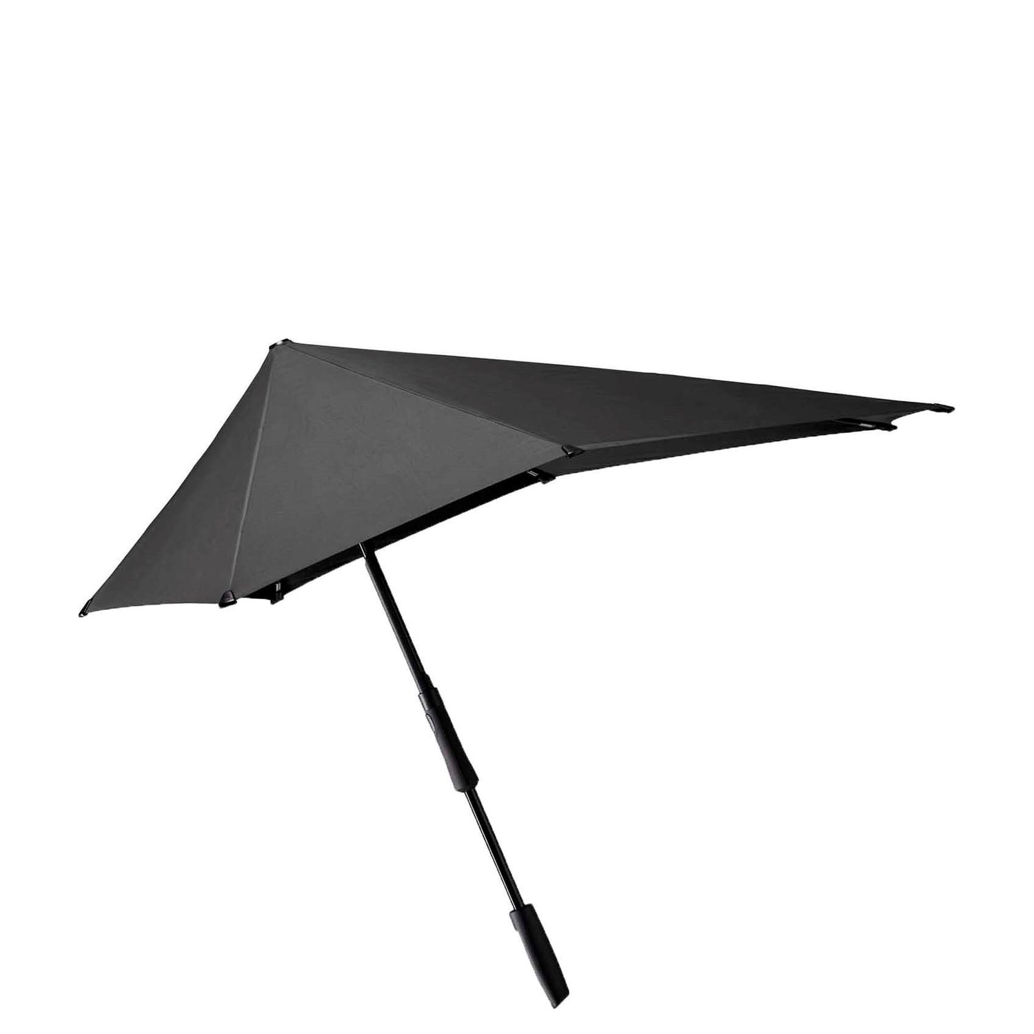 Travelbags Senz Large Stick Stormparaplu pure black aanbieding