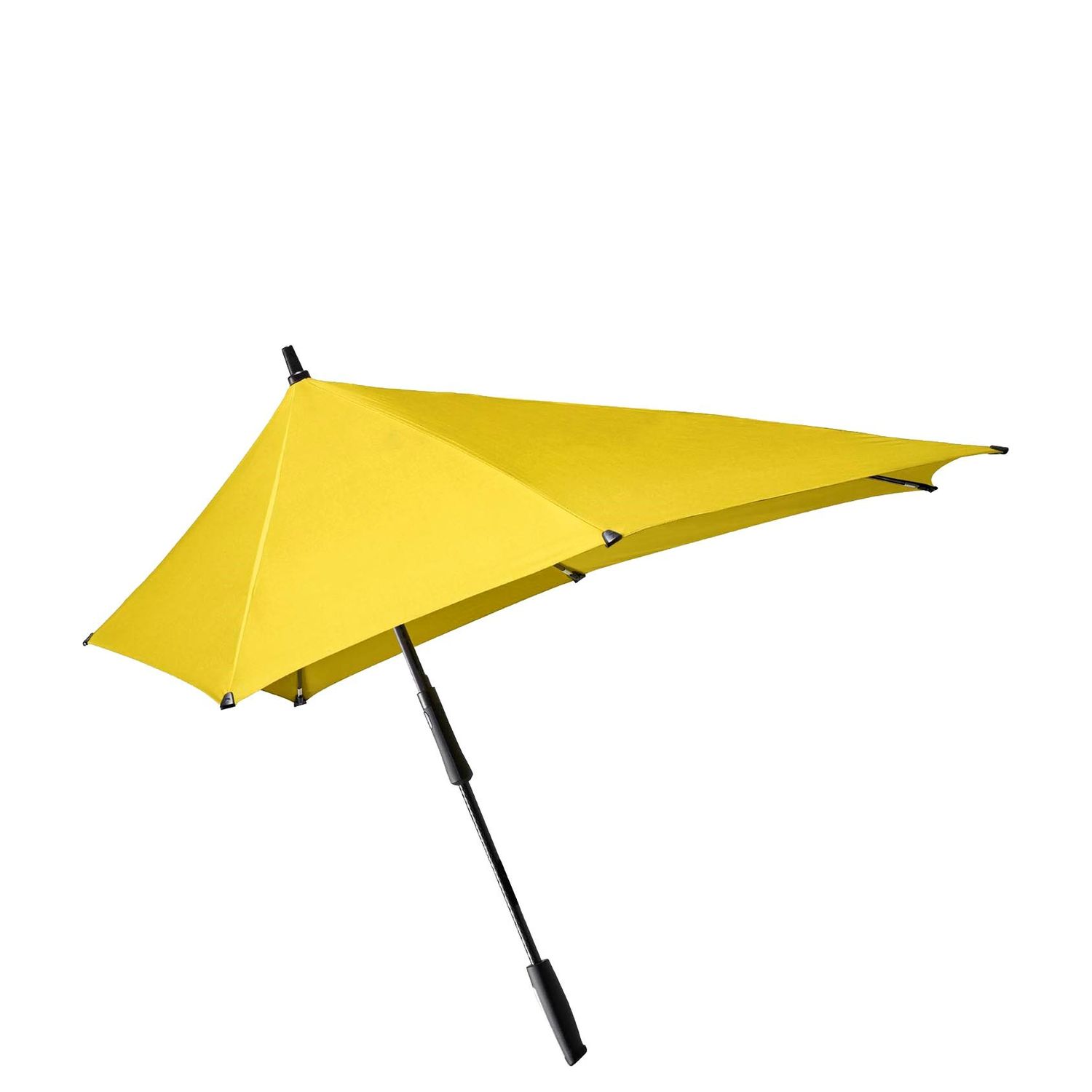 Senz Paraplu / Stormparaplu Opvouwbaar - XXL Stick Storm Umbrella - Geel