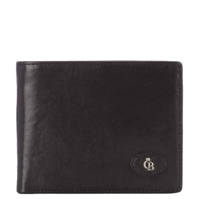 Castelijn & Beerens Gaucho Billfold met Binnenrits zwart