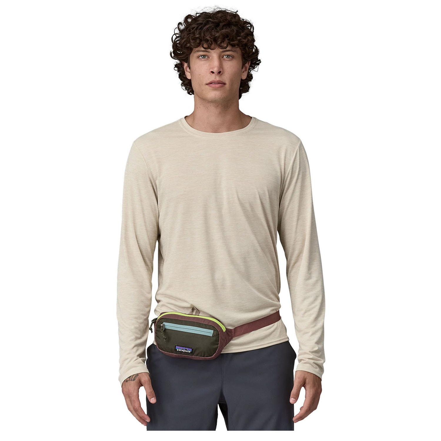 Patagonia Ultralight Black Hole Mini Hip Pack patchwork: pine needle green