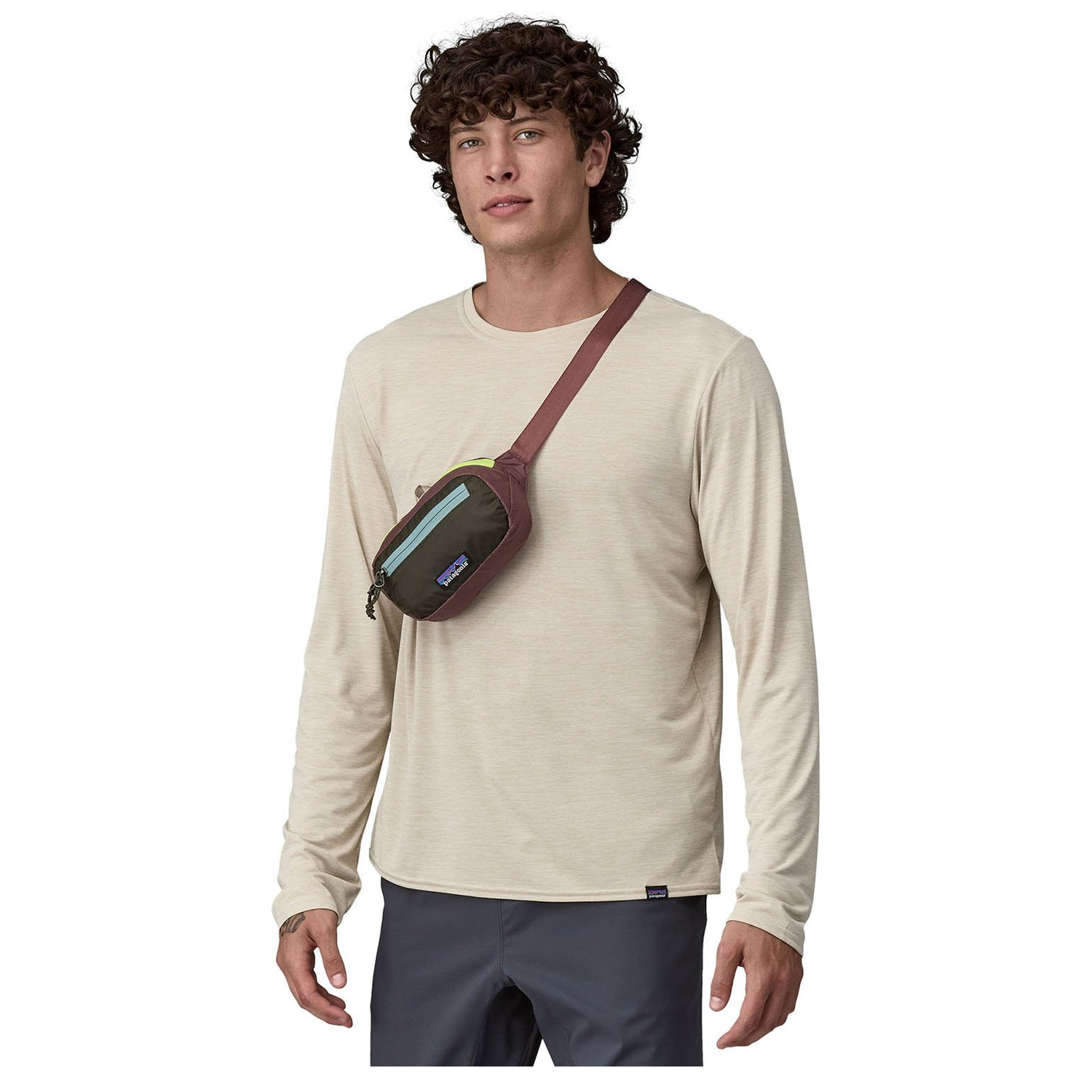 Patagonia Ultralight Black Hole Mini Hip Pack patchwork: pine needle green