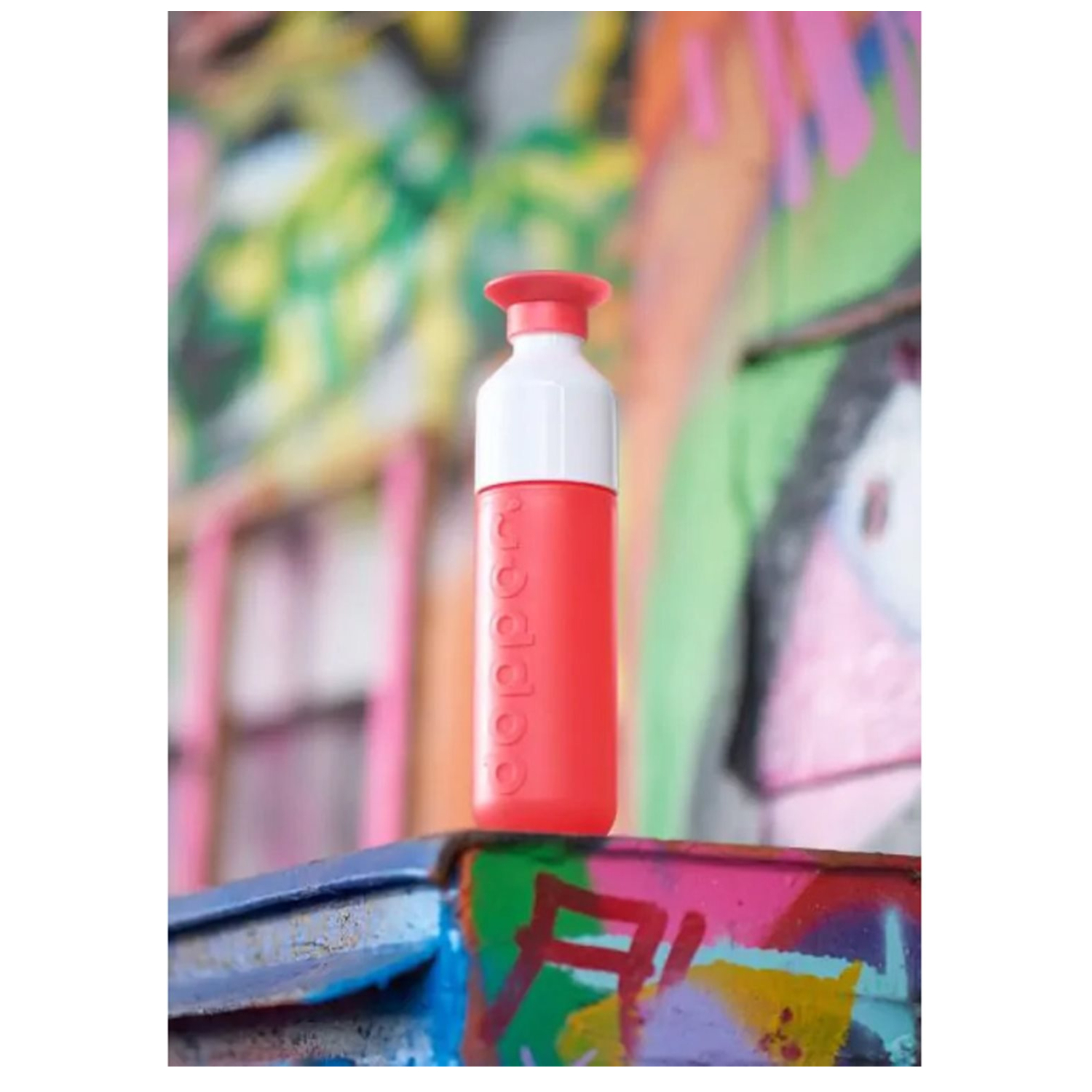 Dopper Original Drinkfles 450 ml coral splash