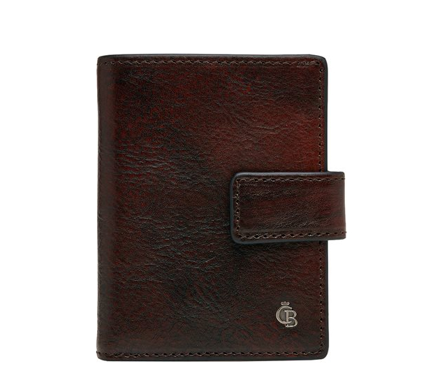 Castelijn & Beerens Rien RFID Mini Wallet 10cc cognac