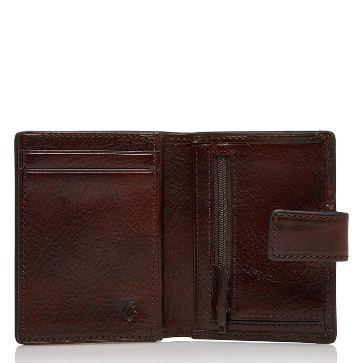 Castelijn & Beerens Rien RFID Mini Wallet 10cc cognac