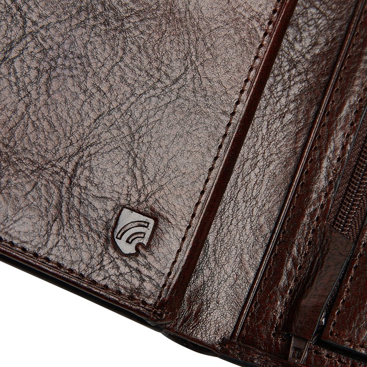 Castelijn & Beerens Rien RFID Mini Wallet 10cc cognac