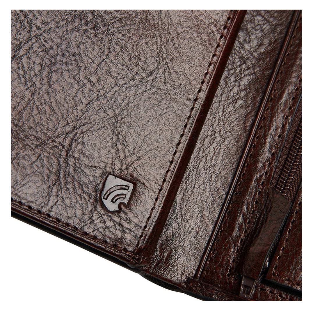 Castelijn & Beerens Rien RFID Mini Wallet 10cc cognac
