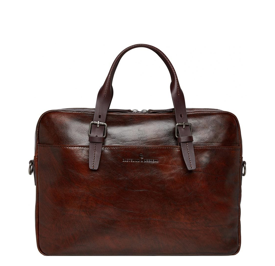 Castelijn & Beerens Rien Laptoptas 15.6'' RFID cognac