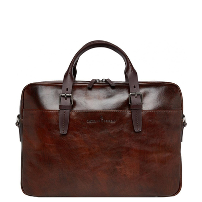 Castelijn & Beerens Rien Laptoptas 15.6'' RFID cognac