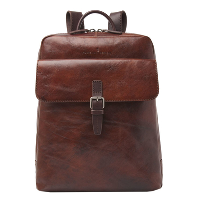 Castelijn & Beerens Rien Laptop-Rucksack 15.6'' + tablet RFID cognac
