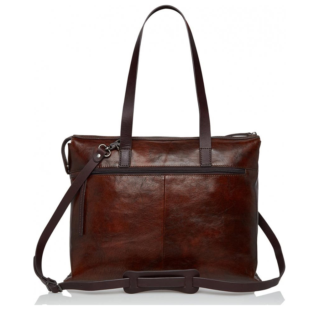 Castelijn & Beerens Rien Laptop Schoudertas 15.4'' RFID cognac