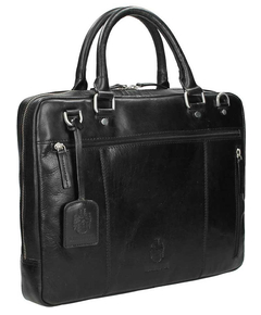 Leonhard Heyden Cambridge 1 Compartment Briefcase S black