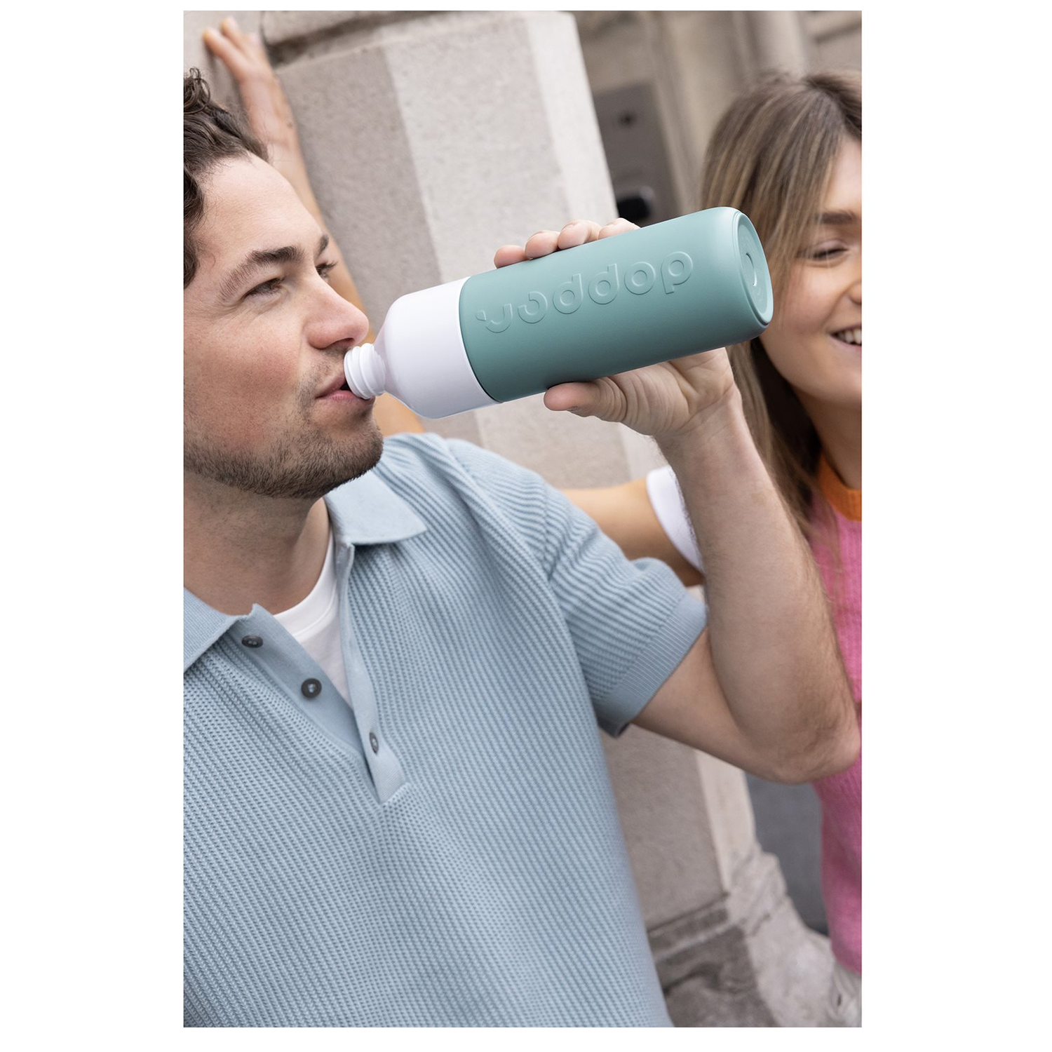 Dopper Insulated Drinkfles 580 ml bottlenose blue