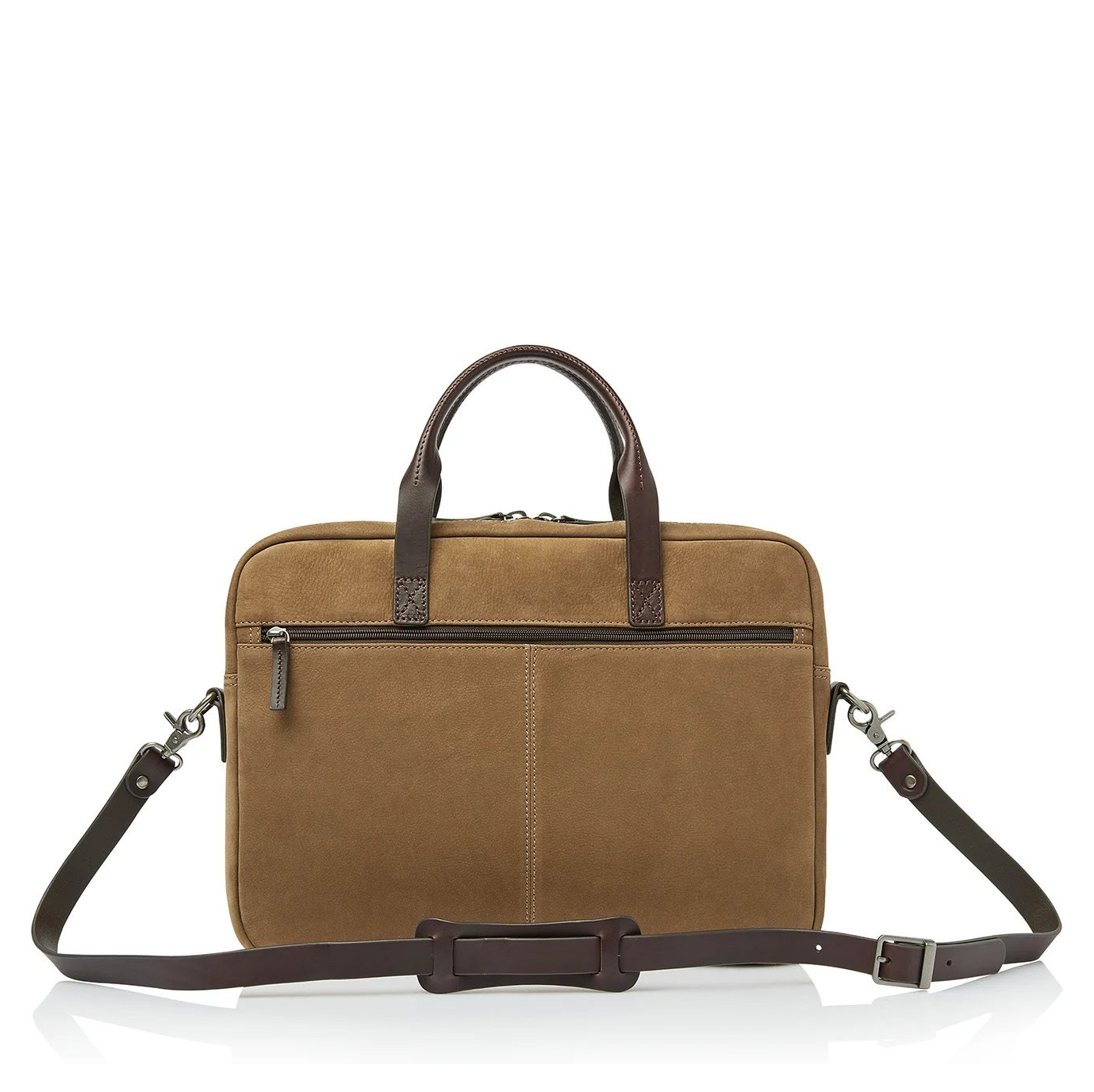 Castelijn & Beerens Veneto Nubuck Laptopbag 15.6" taupe