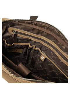 Castelijn & Beerens Veneto Nubuck Laptopbag 15.6" taupe