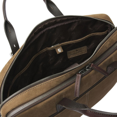 Castelijn & Beerens Veneto Nubuck Laptopbag 15.6" taupe