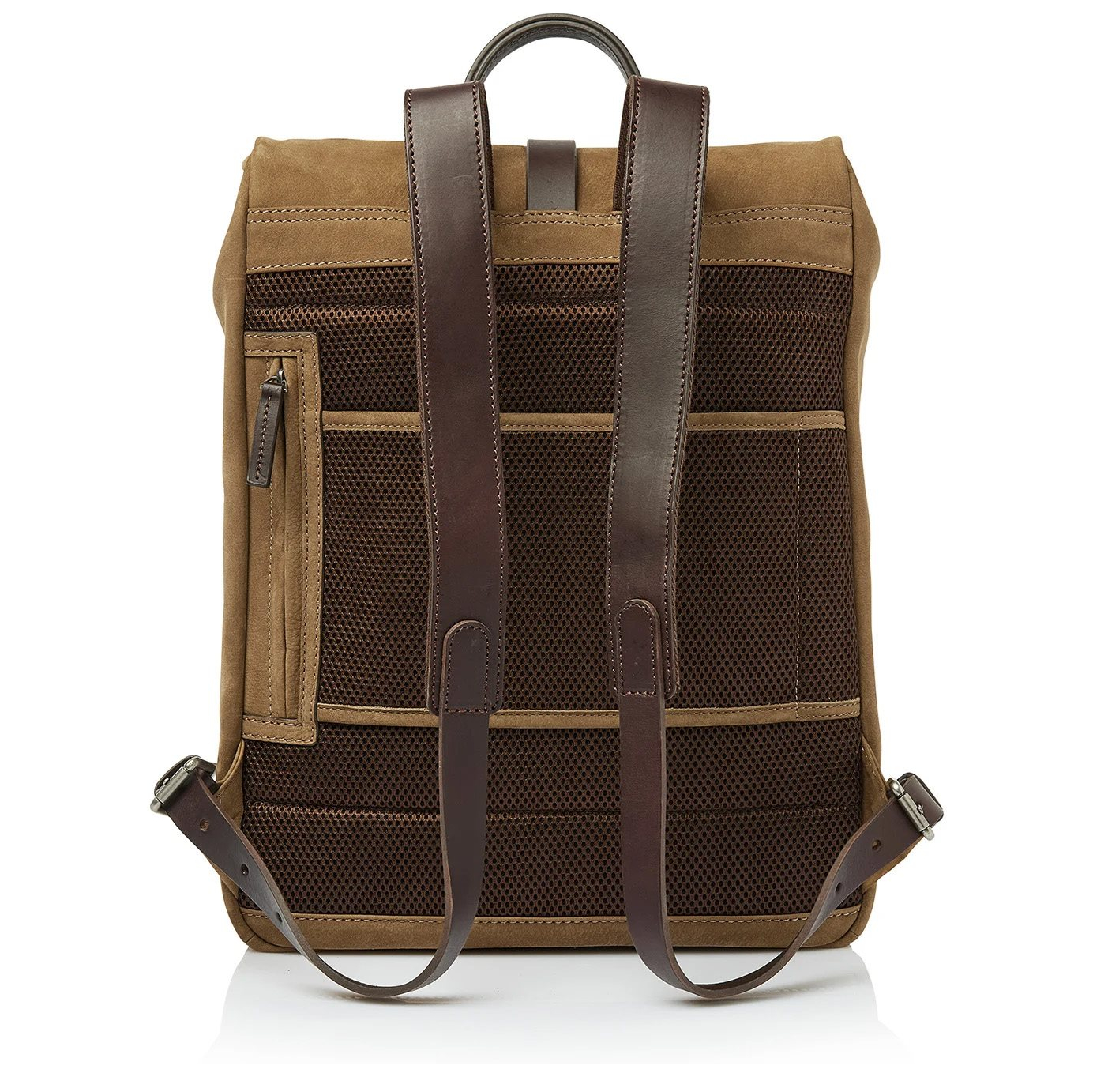 Castelijn & Beerens Veneto Nubuck Laptop Backpack 15.6" taupe