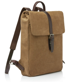 Castelijn & Beerens Veneto Nubuck Laptop Backpack 15.6" taupe