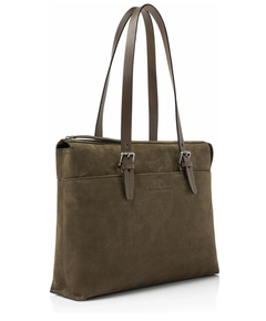 Castelijn & Beerens Nubuck Laptopbag 15.6" RFID green