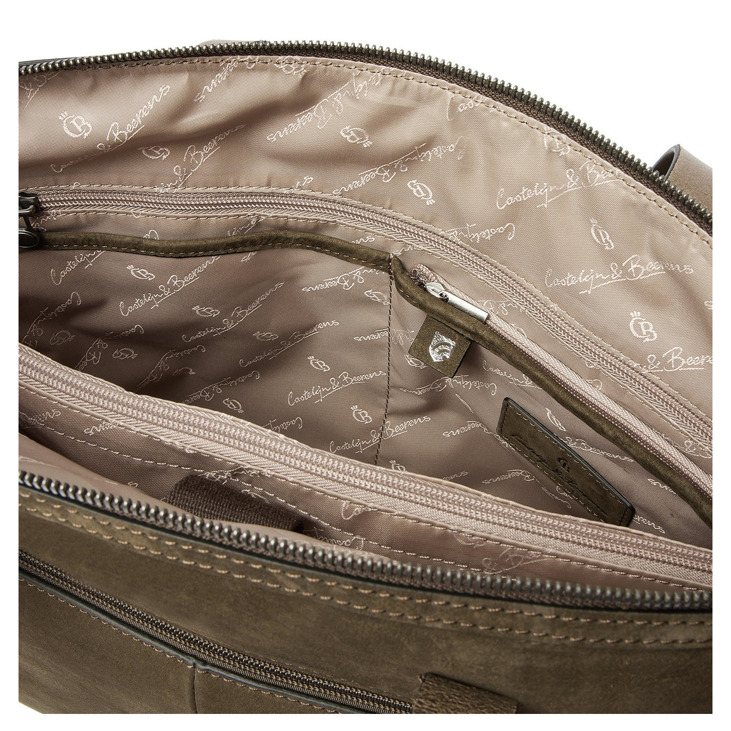 Castelijn & Beerens Nubuck Laptopbag 15.6" RFID green