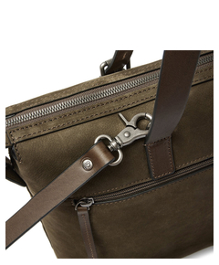 Castelijn & Beerens Nubuck Laptopbag 15.6" RFID green