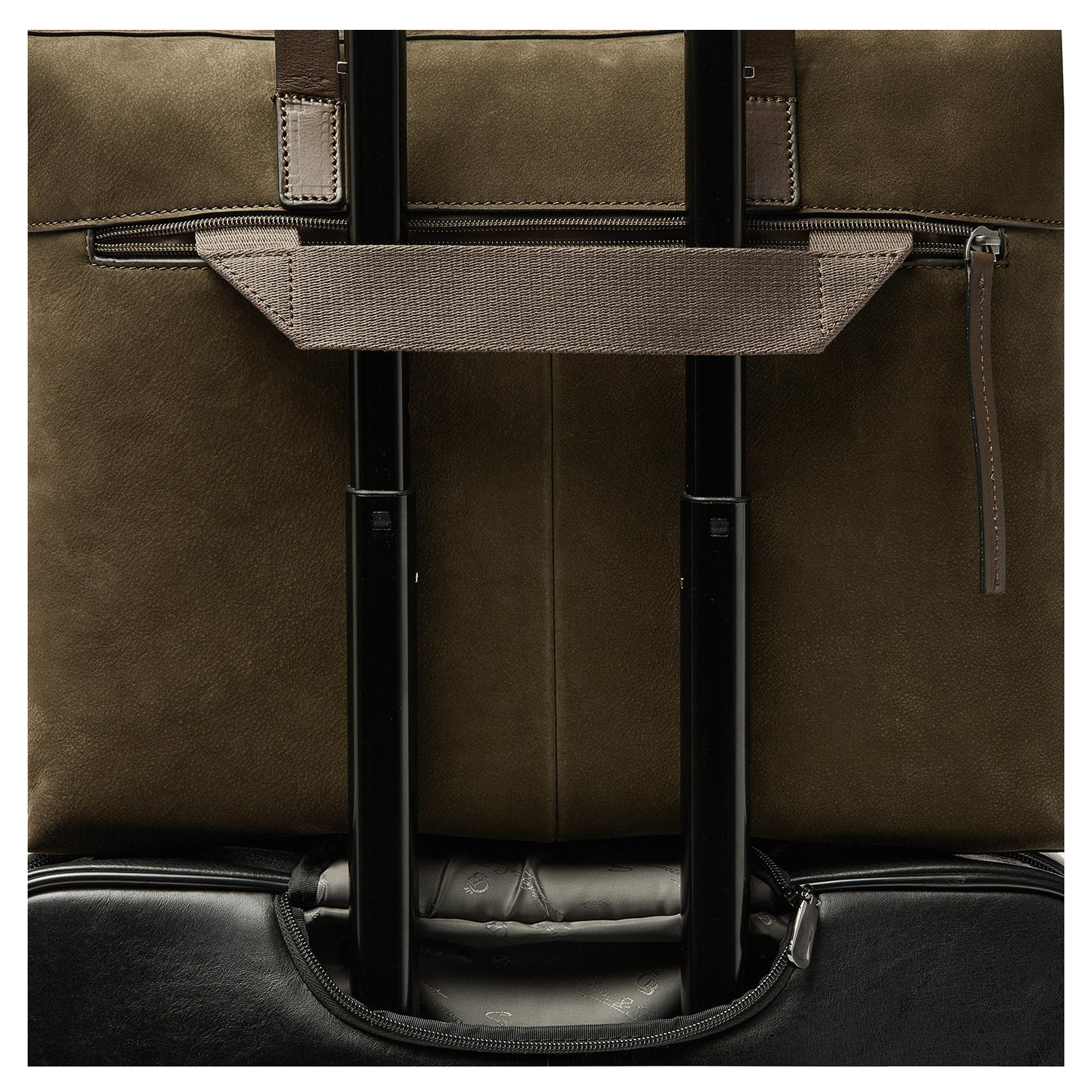 Castelijn & Beerens Nubuck Laptopbag 15.6" RFID green