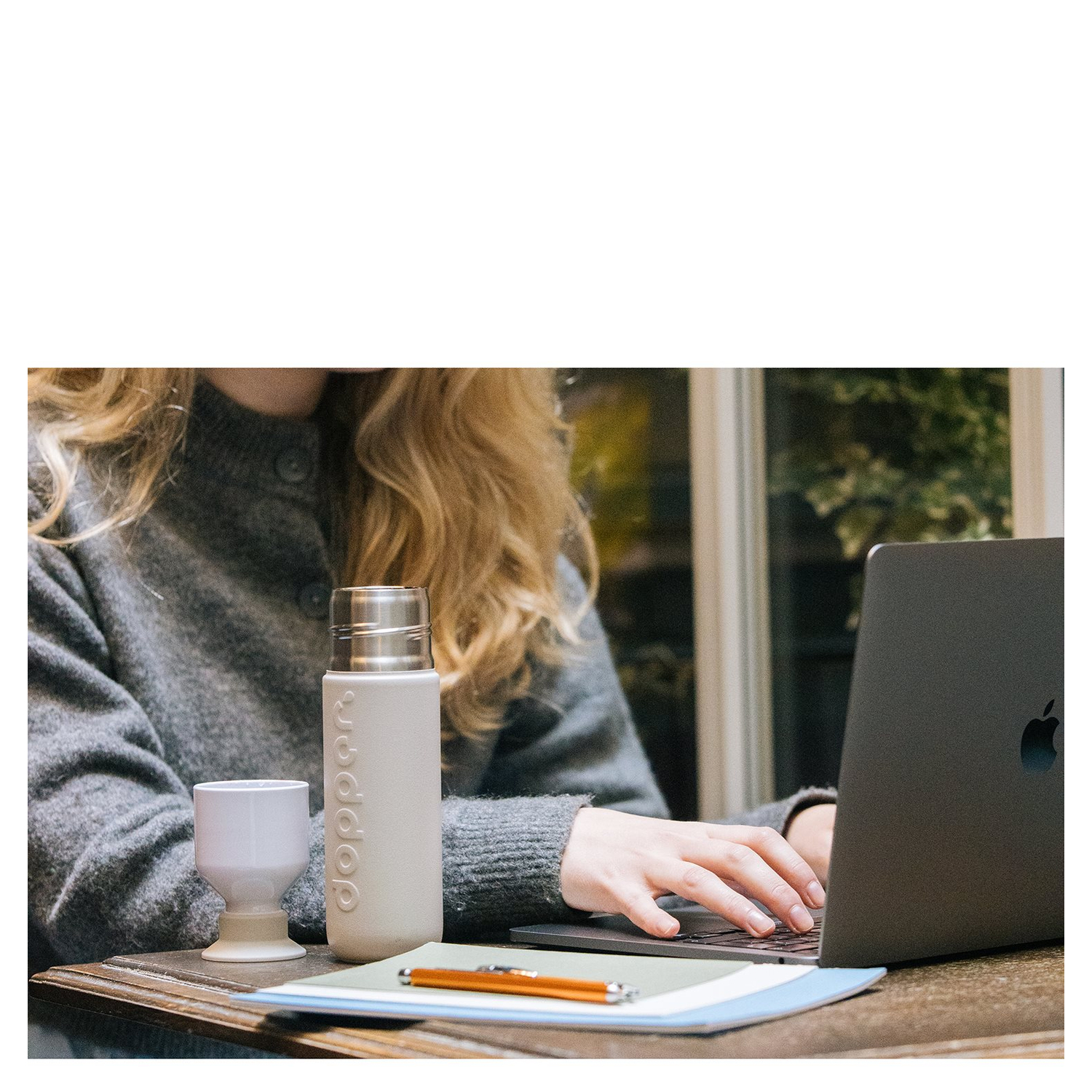 Dopper Insulated Bottle 350 ml gentle grey