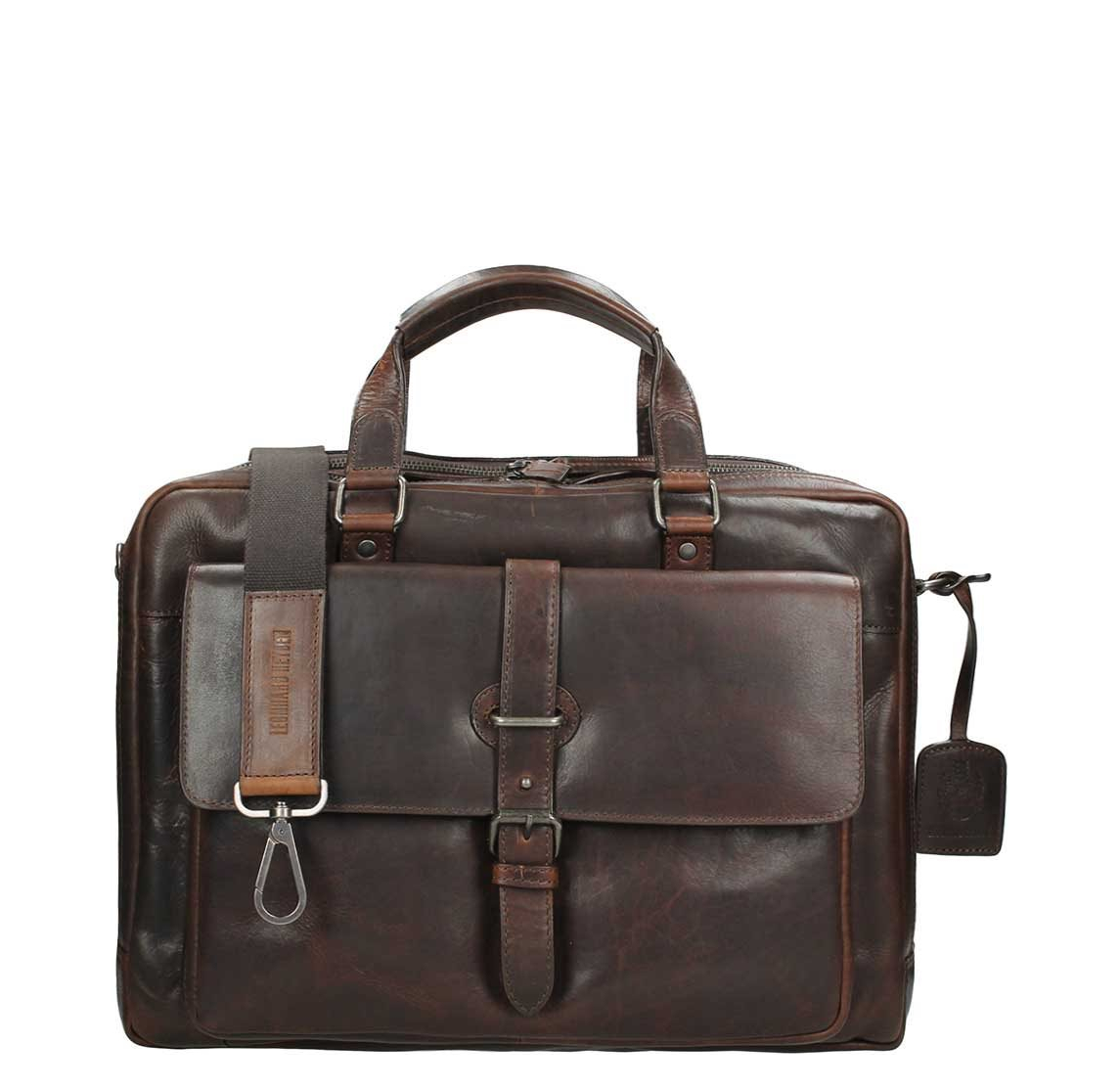 Leonhard Heyden Roma Tote Bag brown