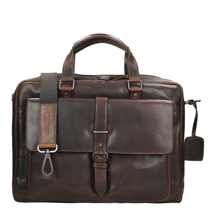 Leonhard Heyden Roma Tote Bag brown