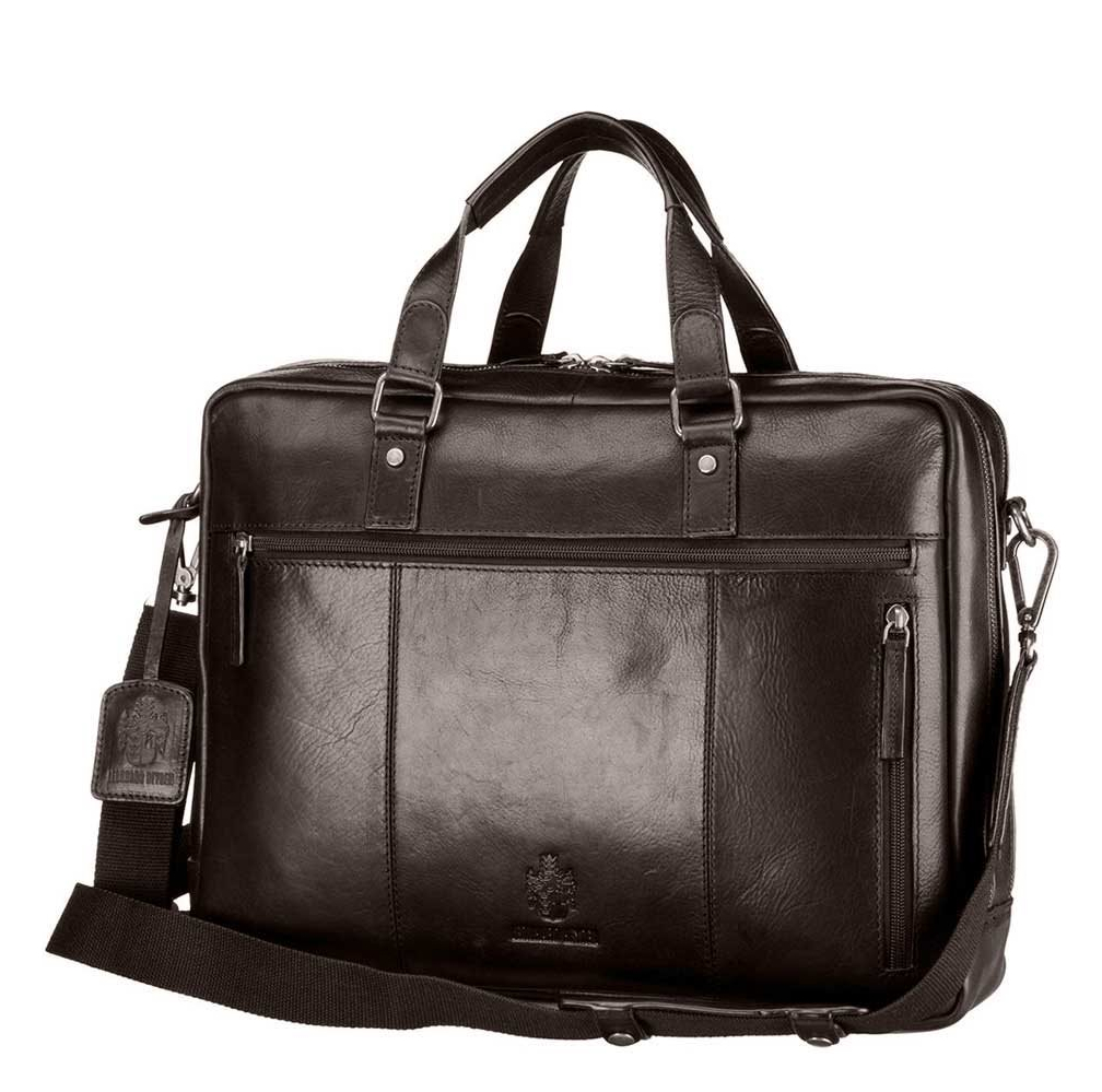 Leonhard Heyden Roma Tote Bag brown