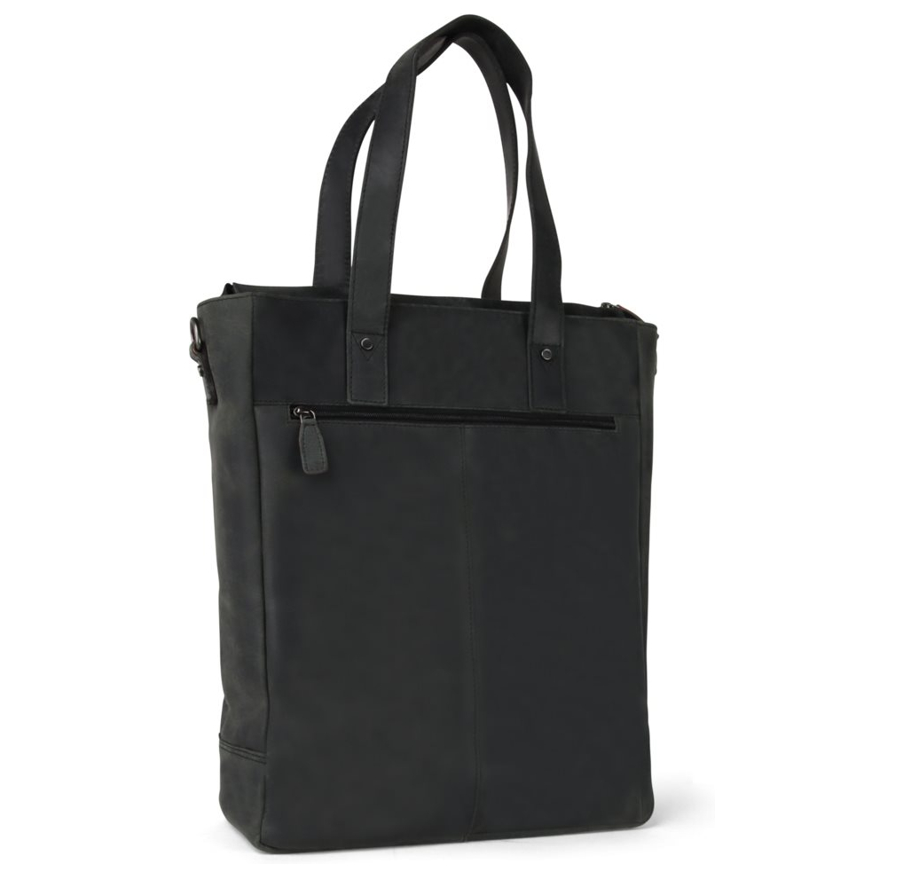 Plevier Retro Jackson Shopper schwarz