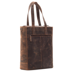 Plevier Retro Jackson Shopper 15.6" bruin