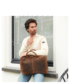 Plevier Hunter Laptoptasche 17,3" braun