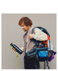 Dopper Insulated Drinkfles 1 L blazing black