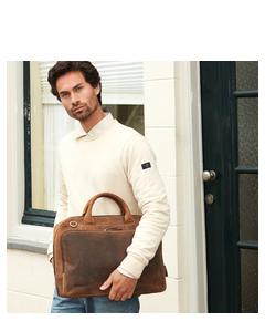 Plevier Hunter Laptoptasche 15,6" braun