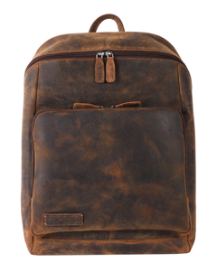 Plevier Hertz Laptop Rucksack 15,6" braun