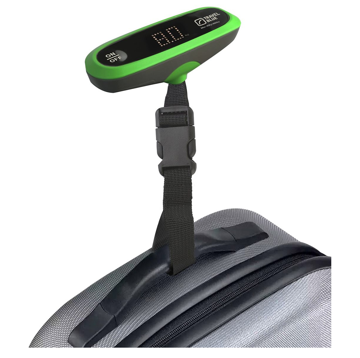 TravelBlue Portable Digital Scale green