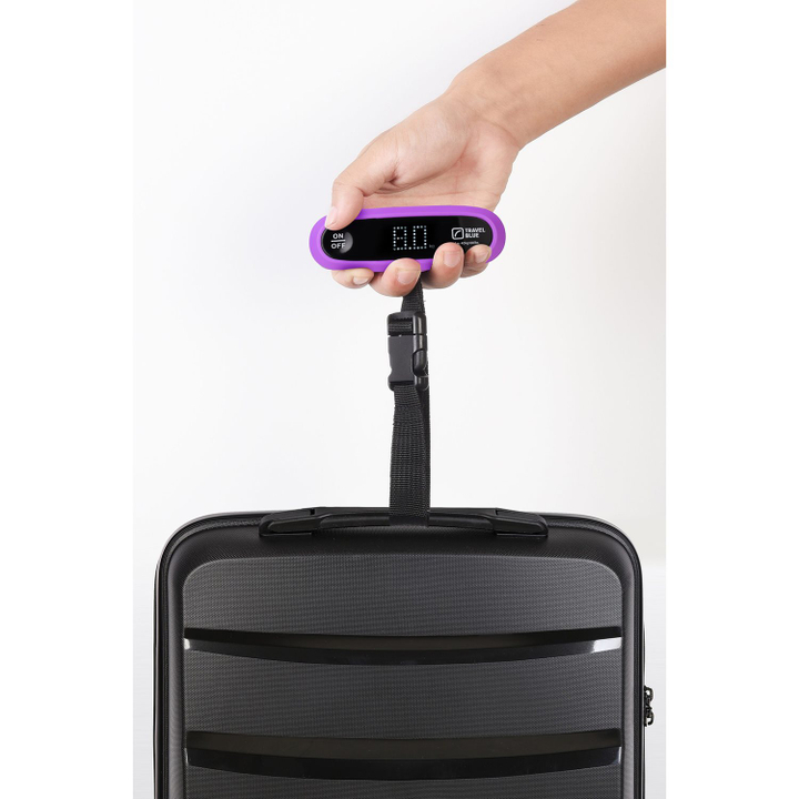 TravelBlue Portable Digital Scale purple