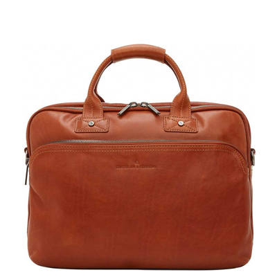 Castelijn & Beerens Firenze Business Laptoptasche 15.6" hellbraun