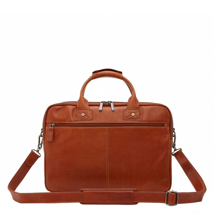 Castelijn & Beerens Firenze Business Laptoptasche 15.6" hellbraun