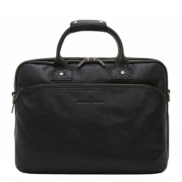 Castelijn & Beerens Firenze Business Laptoptas 15.6" 3 vaks zwart