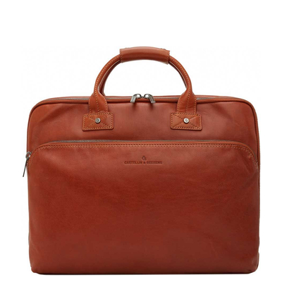 Castelijn & Beerens Firenze Business Laptoptasche 17" hellbraun