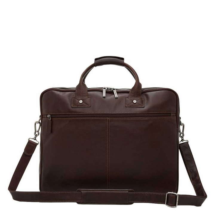 Castelijn & Beerens Firenze Business Laptoptas 17" mocca