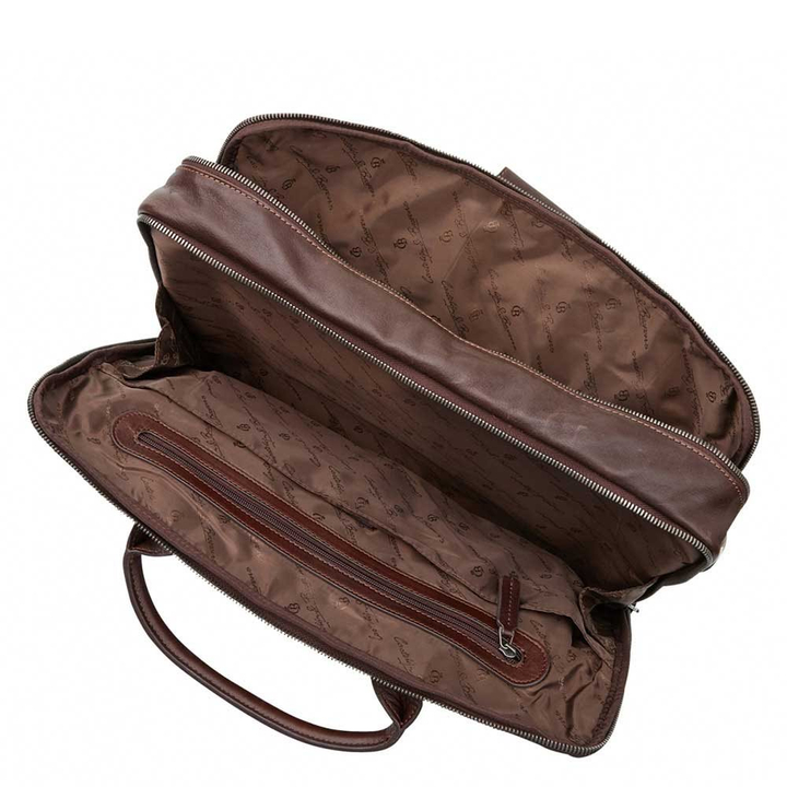 Castelijn & Beerens Firenze Business Laptoptas 17" mocca