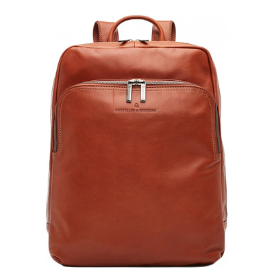 Castelijn & Beerens Firenze Business Rucksack 15.6" + Tablet hellbraun