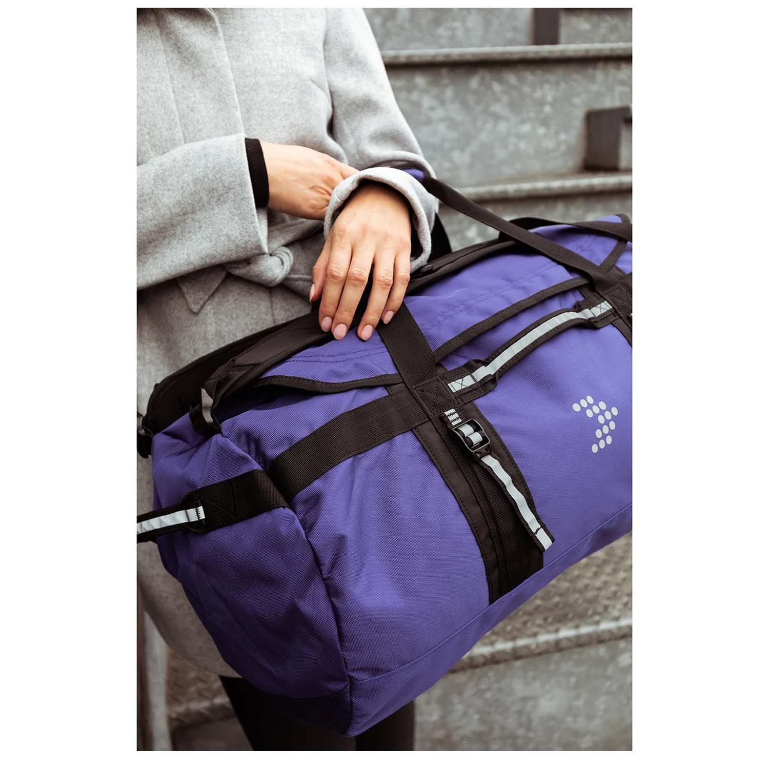 Travelbags The Base Duffle Backpack S black