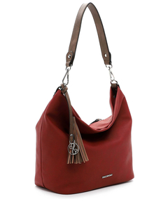 Emily & Noah Elke Handbag M red/cognac
