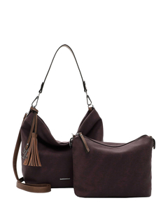 Emily & Noah Elke Handbag M darkwine